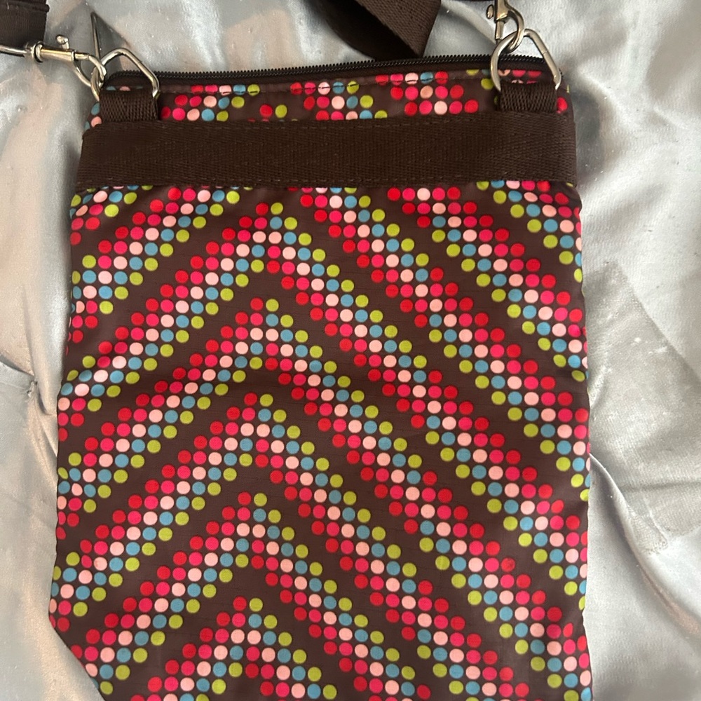 Colorful Chevron Crossbody Bag